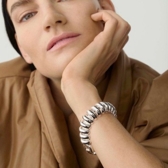 Jenny Bird Mega Sofia Silver Bracelet - Picture 2 of 9